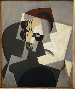 Portret van Josette Gris door Juan Gris