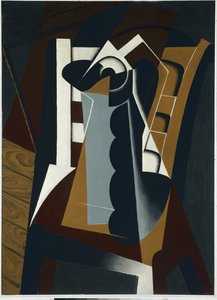 Stilleven op een stoel door Juan Gris