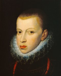 Portret van Filips III, koning van Spanje en Portugal