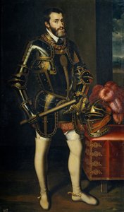 Portret van Karel V van Spanje door Juan Pantoja de la Cruz