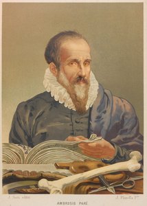 Portret van Ambroise Paré