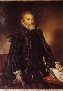 Portret van Miguel de Cervantes, Spaanse schrijver