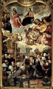 Dood van St. Isidore door Juan de Roelas