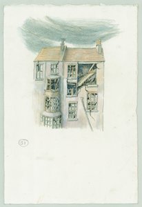 Duitse marinebombardement van Scarborough, North Yorkshire, 1914 2014 door Judith Dobie