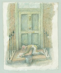 Duitse marinebombardement van Scarborough, North Yorkshire, 1914 2014 door Judith Dobie