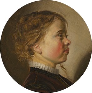 Jonge jongen in profiel, ca. 1630