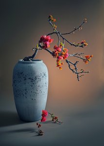Zen-bloemstuk door Judy Tseng