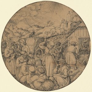 De Hooioogst (Juni) door Jörg Breu the Elder