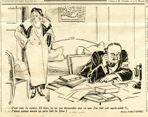 Candide, Satirisch in Z & W door Jules Abel Faivre