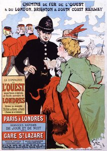 Toerisme in Engeland door Jules Alexandre Gruen or Grun