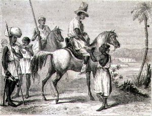 Peul en Malinke Indianen in Senegal