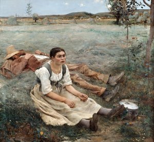 De hooimakers, 1880