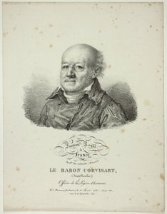 Portret van Jean-Nicolas, baron Corvisart