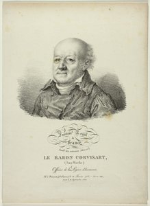 Portret van Jean-Nicolas, baron Corvisart