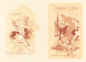 La Fille Élisa; Conte de Noël door Jules Cheret