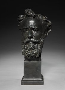 Hoofd van Alphonse Legros door Jules Dalou