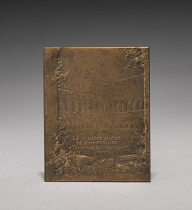 Medaille keerzijde