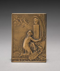Medaille keerzijde door Jules Dupré