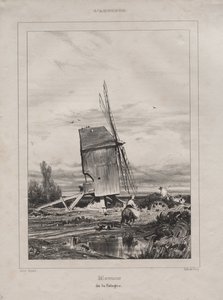 Molen in de Sologne, Frankrijk