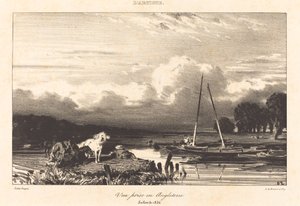 Gezicht in Engeland door Jules Dupré