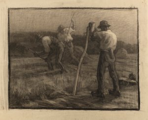 Oogstscène door Jules Emile Zingg