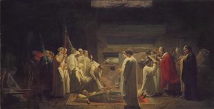 De Martelaren in de Catacomben, 1855