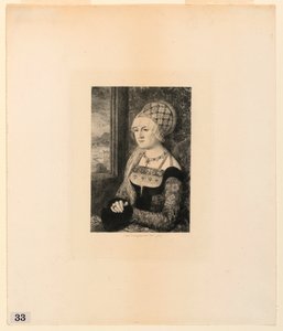 Portret van een Jonge Vrouw, uit 