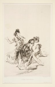 Sc?ne espagnole (Spaanse Scène) door Jules Ferdinand Jacquemart