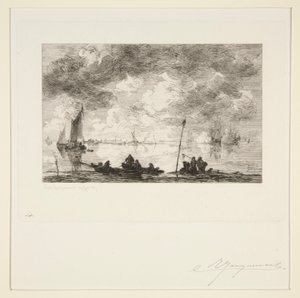 De Moerdijk door Jules Ferdinand Jacquemart
