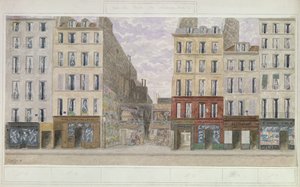 No.8 tot No.16 rue du Four, Parijs, Frankrijk, 1893 door Jules Gaildrau