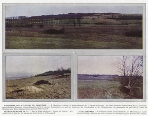 Panorama van de Hoogten van Saint-Prix, Retranchements de 77, A Villevenard