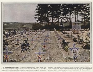 Een militaire begraafplaats