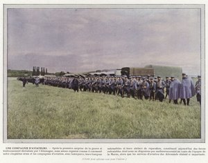 Een compagnie van vliegers door Jules Gervais Courtellemont