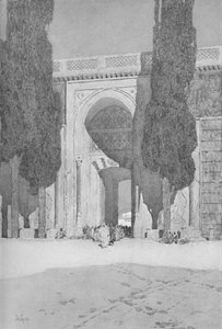 De Koninklijke Poort die leidt naar het oude Serail, 1913 door Jules Guerin