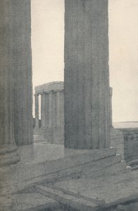 De tempel van Athene Nike in Athene, 1913 door Jules Guerin