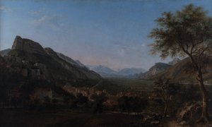 Voreppe en de Isère-vallei 1853