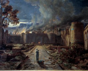 Sodom (detail) door Jules Joseph Augustin Laurens