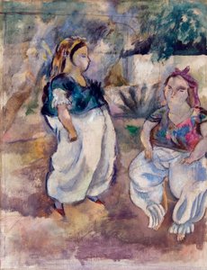 De Tunesische vrouwen door Jules Pascin