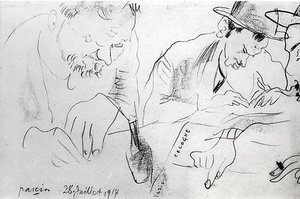 Parijs-Keulen door Jules Pascin