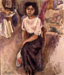 Zittende vrouw, c.1915