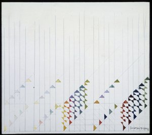 Futuristische kunst door Jules Schmalzigang, circa 1914 door Jules Schmalzigaug
