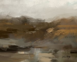 Landschap in de Misty Mountains