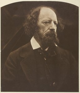 Alfred, Lord Tennyson door Julia Margaret Cameron