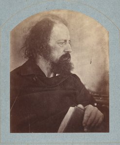 Alfred, Lord Tennyson, 1865 door Julia Margaret Cameron