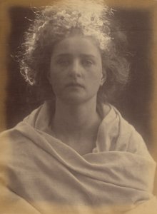 Aurora, Godin van de Ochtend, Studie van Emily Peacock door Julia Margaret Cameron