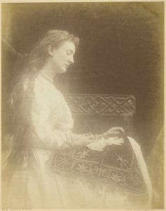 Elaine door Julia Margaret Cameron