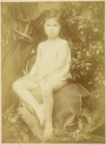 George Duckworth Studie voor de jonge Sint Jan door Julia Margaret Cameron
