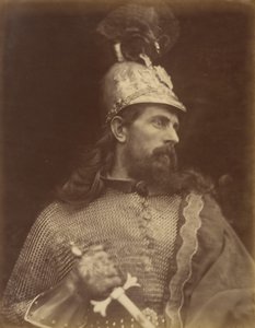 Koning Arthur, september 1874 door Julia Margaret Cameron