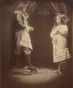 Koning Cophetua en de bedelares door Julia Margaret Cameron