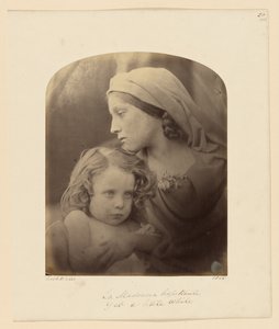 La Madonna Aspettante/nog even door Julia Margaret Cameron